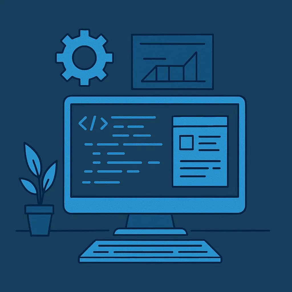 Custom software application built for a business